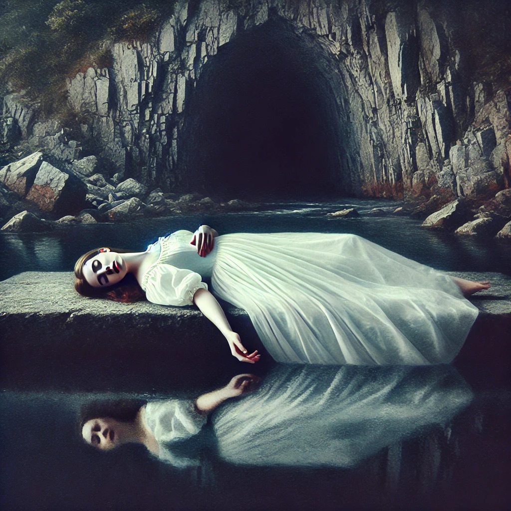 Novel outline. The monster in the&nbsp;cave.