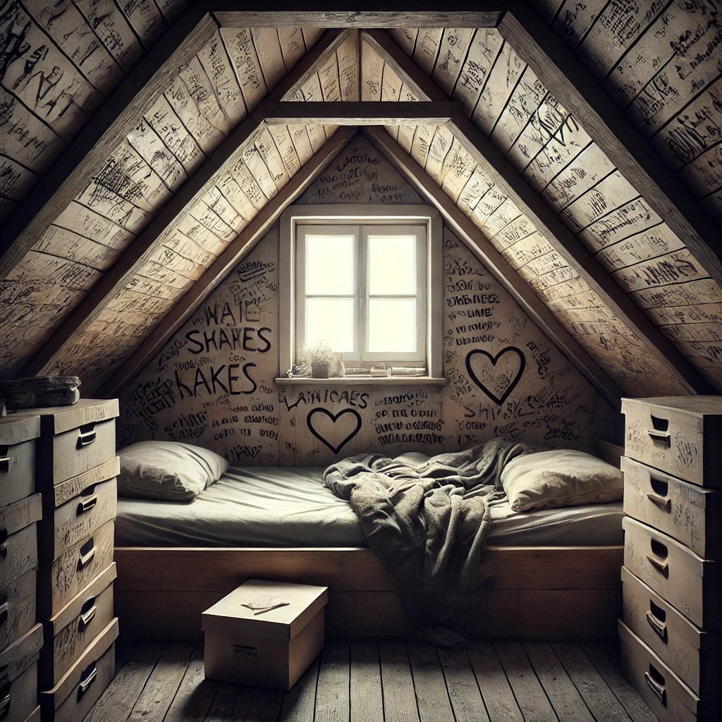 Sleeping in her car, the attic room (Smoothing out the plot&nbsp;kinks)